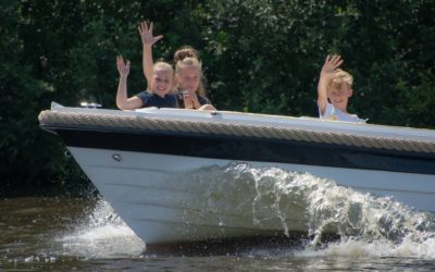 Leuke fotoshoot op het water